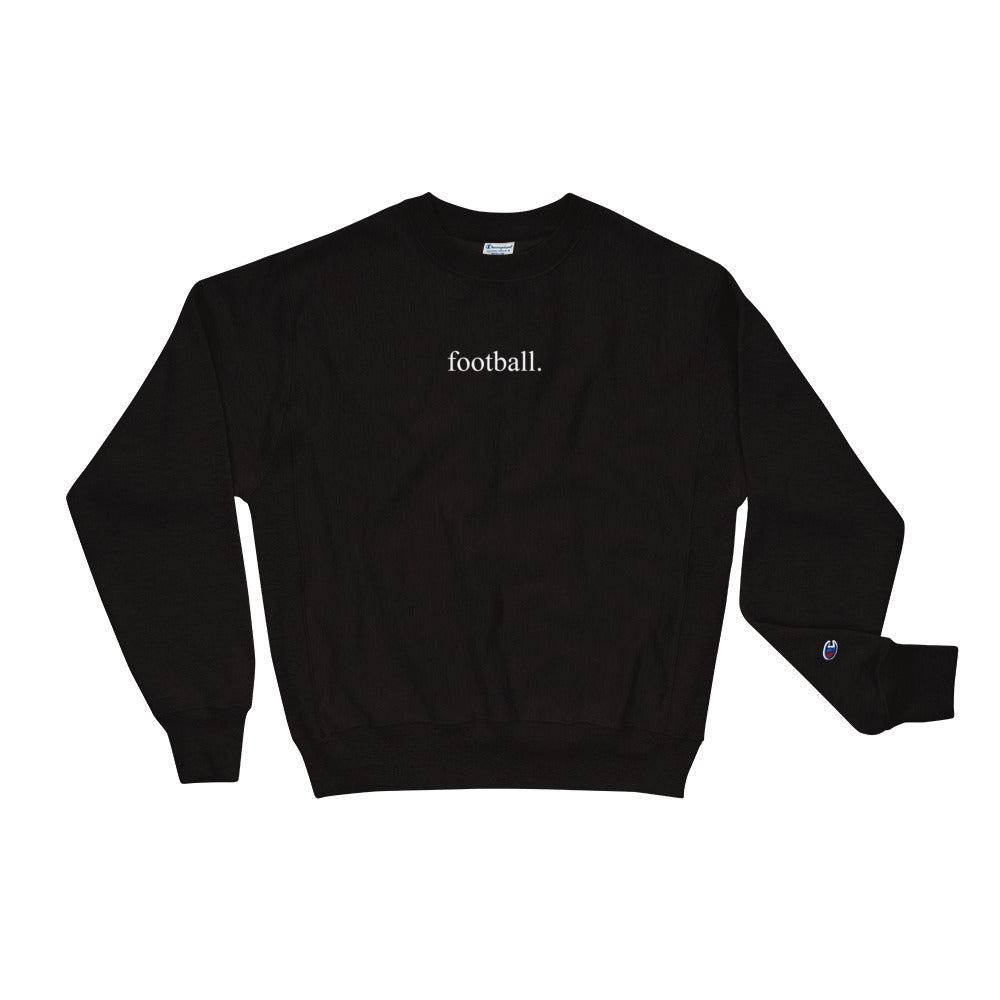 football. champion crewneck