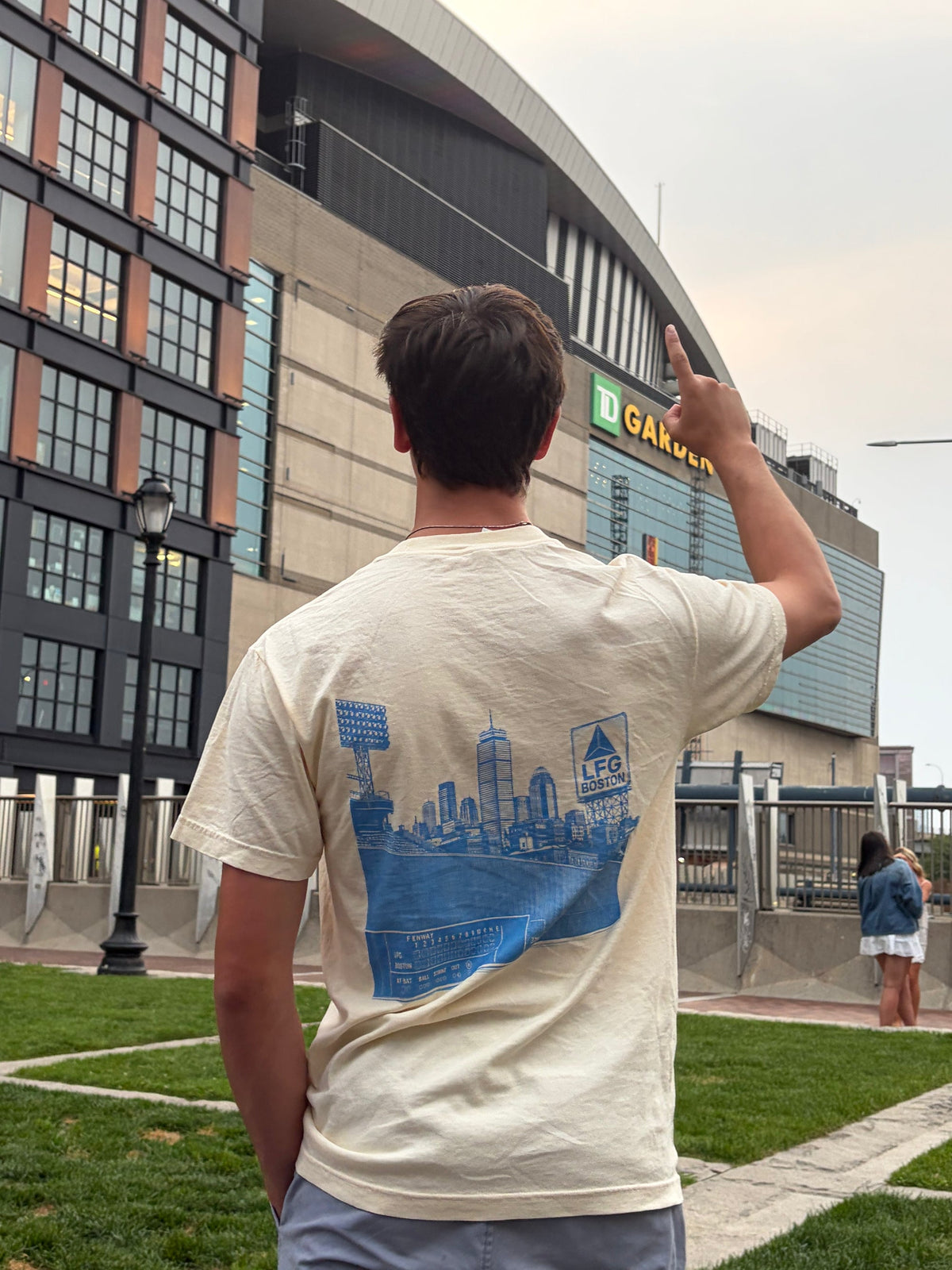 marathon citgo tee back print outside td garden
