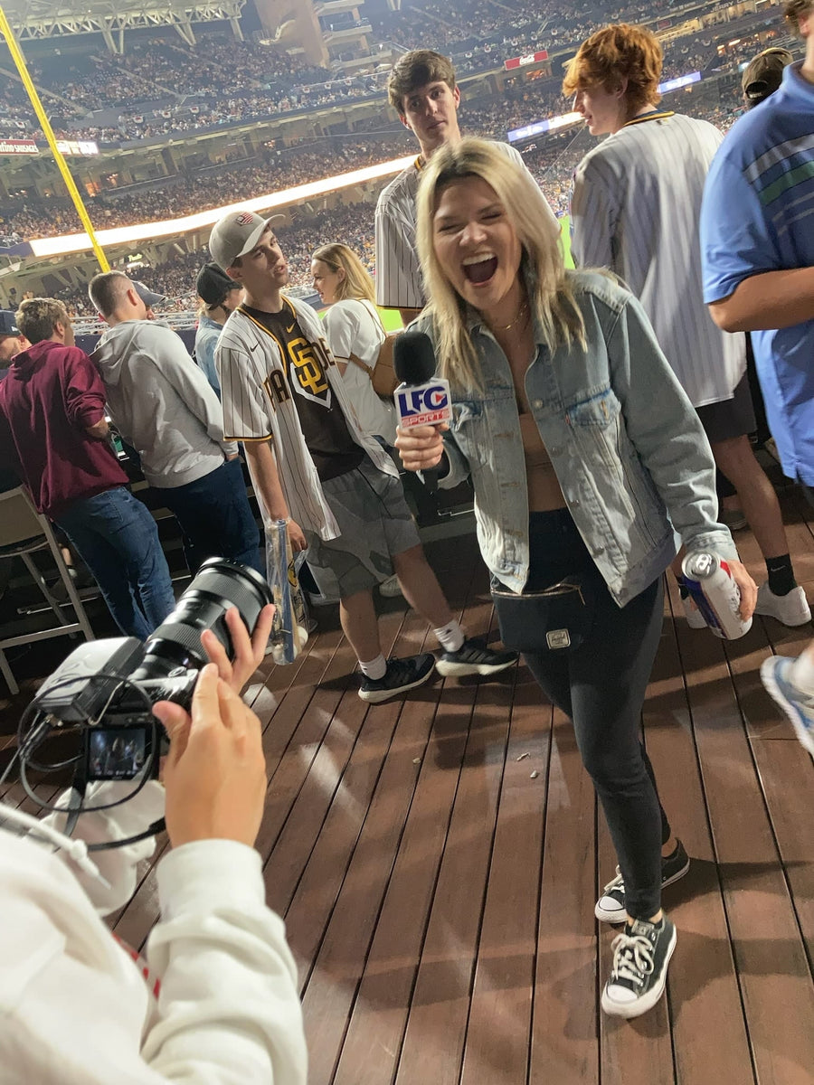 lfg interview in the stands