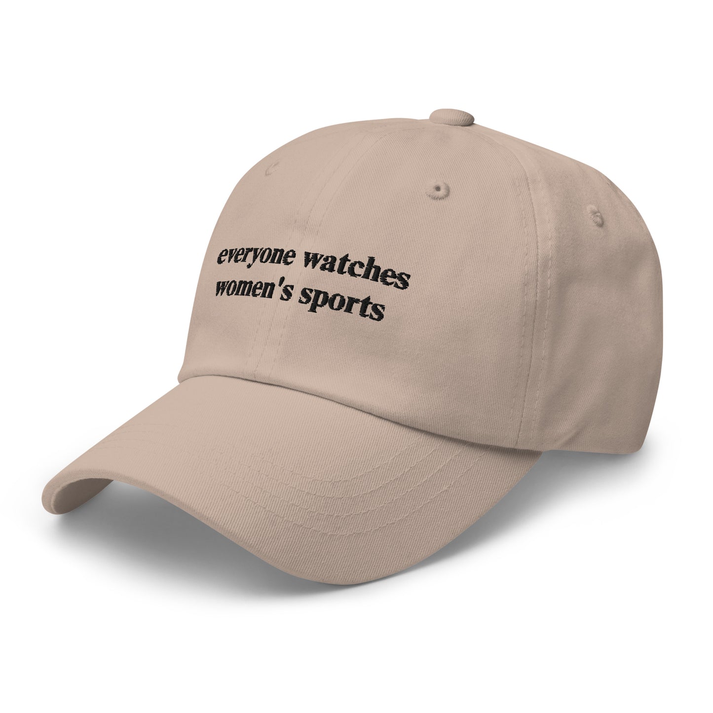 everyone watches women's sports hat