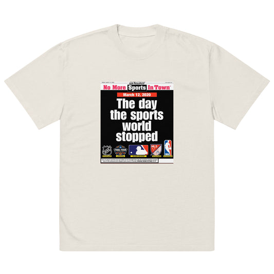 DAY SPORTS WORLD STOPPED T-SHIRT