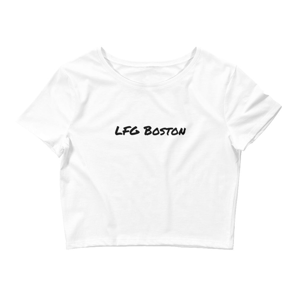 LFG Boston crop top